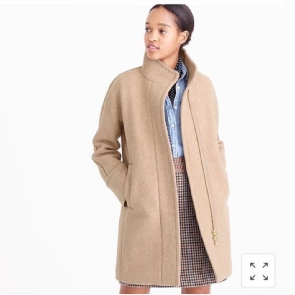 J. Crew Cocoon Coat (like new)